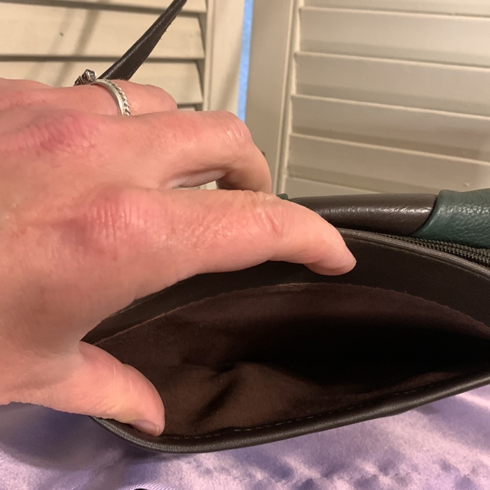 Multicolor Patchwork Leather Bag - image 5